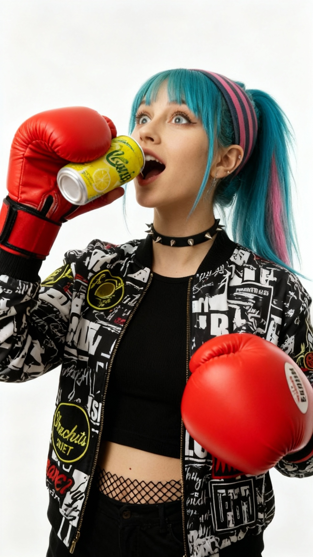 Storyboard 3: Taking the first sip, facial expression transforming from exhaustion to pure surprise and delight, eyes widening with refreshment