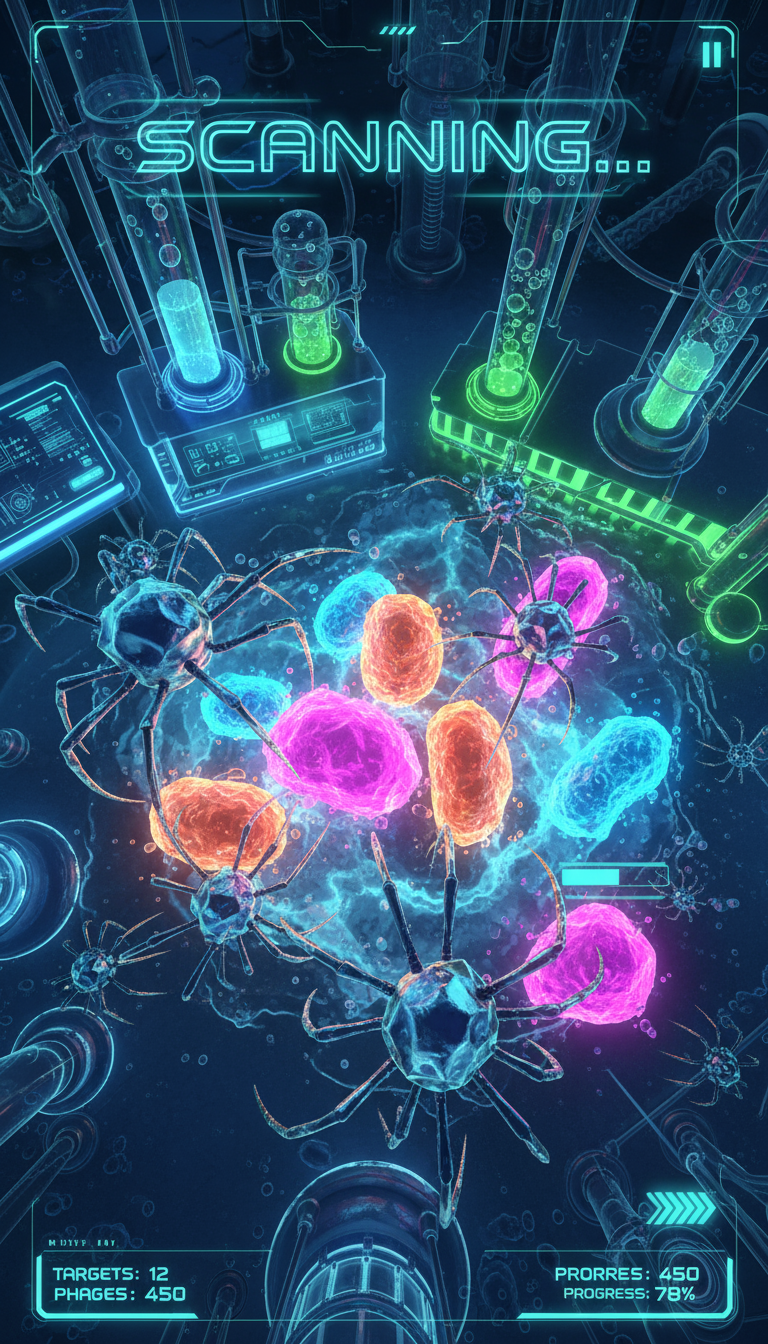 Storyboard 2: Style: High-tech 3D animation with neon cyberpunk aesthetics | Audio: Sci-fi electronic ambience Shot 1 (0-4s): Wide, top-down view - 3D ani