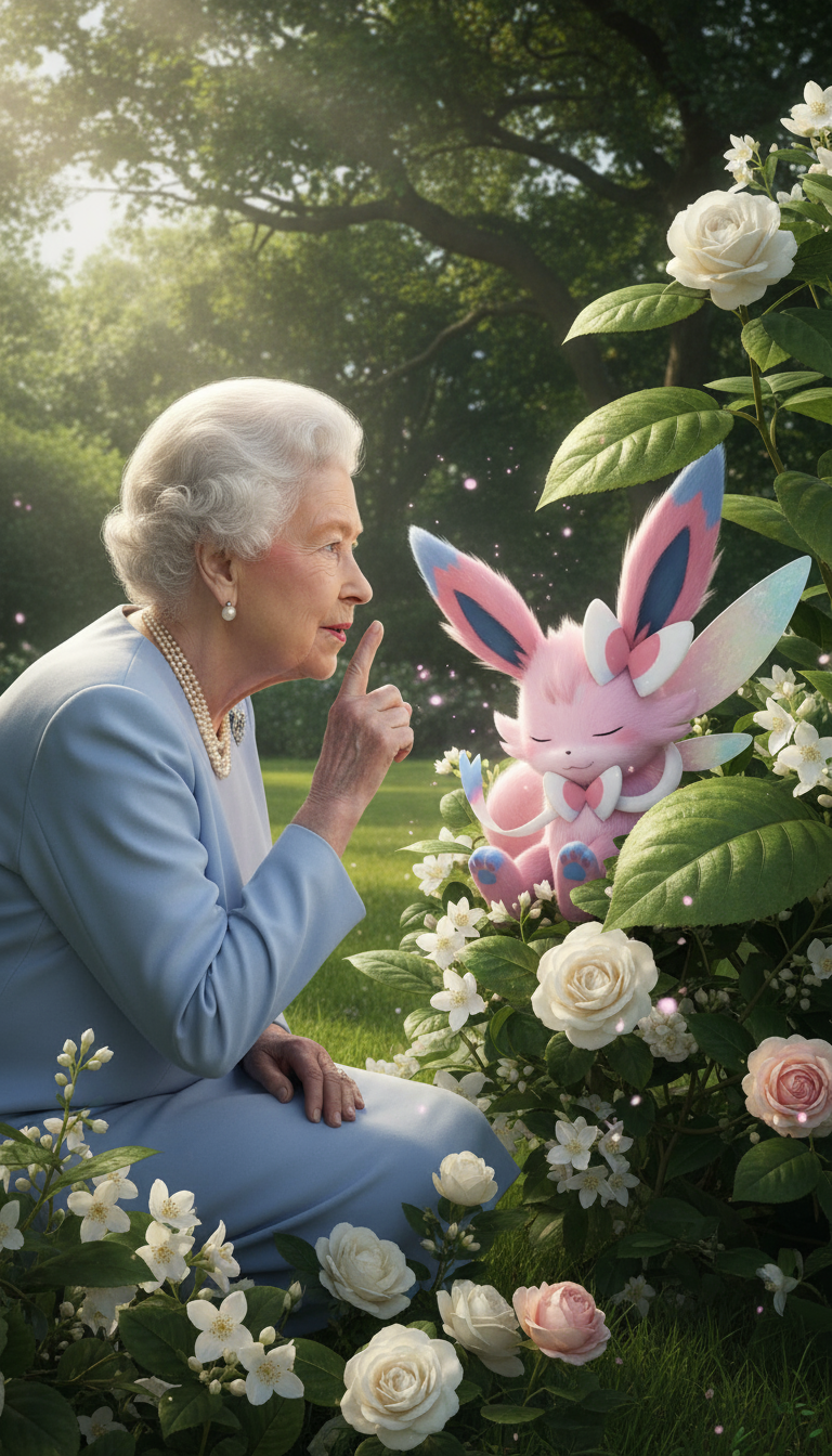 Storyboard 2: Style: Enchanted fairy-tale with soft magical lighting | Audio: Whispered atmosphere with gentle nature sounds Shot 1 (0-4s): Medium close-u