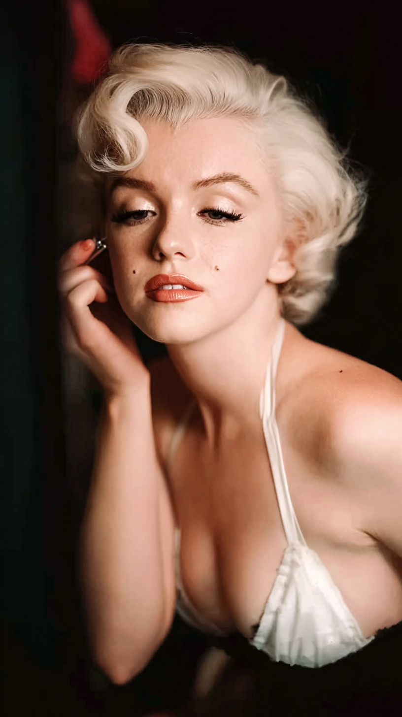 Storyboard 9: Close-up - Huda Beauty false lashes package/strip, branding clearly visible in elegant presentation