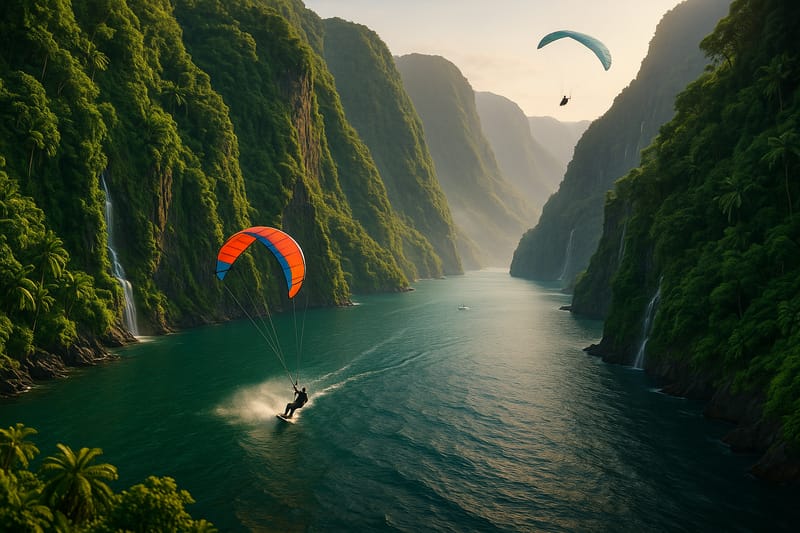 Akira Sanctuary Retreat: Where Whales Meet Waterfalls context reference image 6