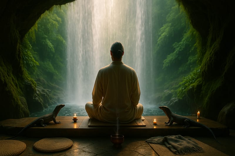 Akira Sanctuary Retreat: Where Whales Meet Waterfalls context reference image 3