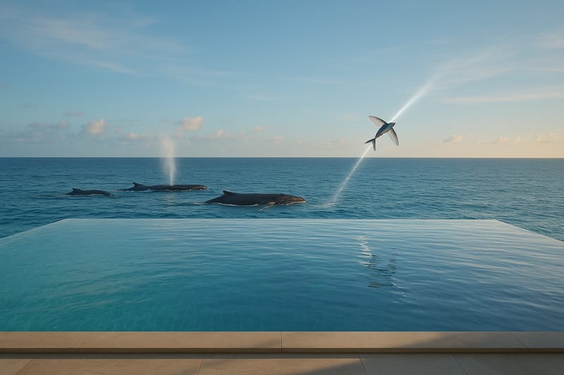 Akira Sanctuary Retreat: Where Whales Meet Waterfalls context reference image 2