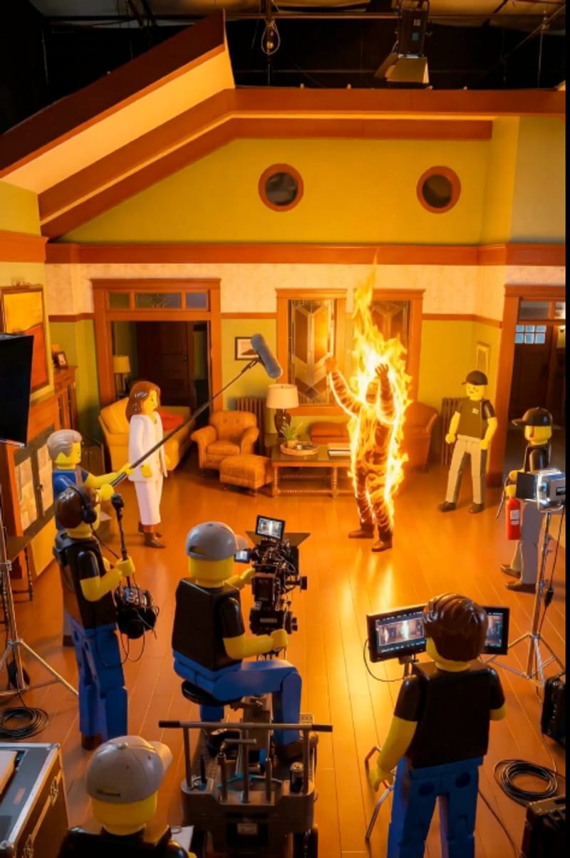 Adorably Terrifying: LEGO Horror Bloopers Reel context reference image 2