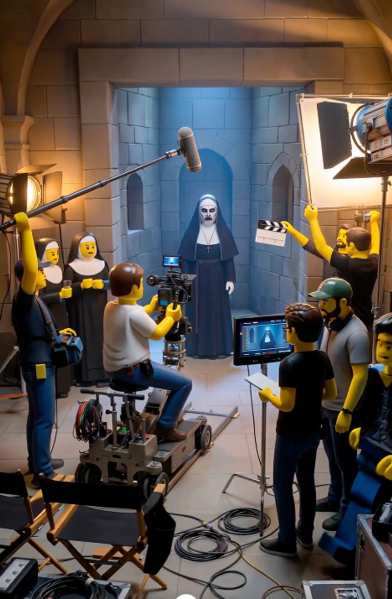 Adorably Terrifying: LEGO Horror Bloopers Reel context reference image 3