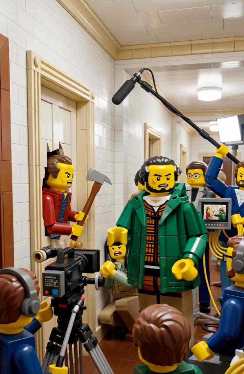 Adorably Terrifying: LEGO Horror Bloopers Reel context reference image 5